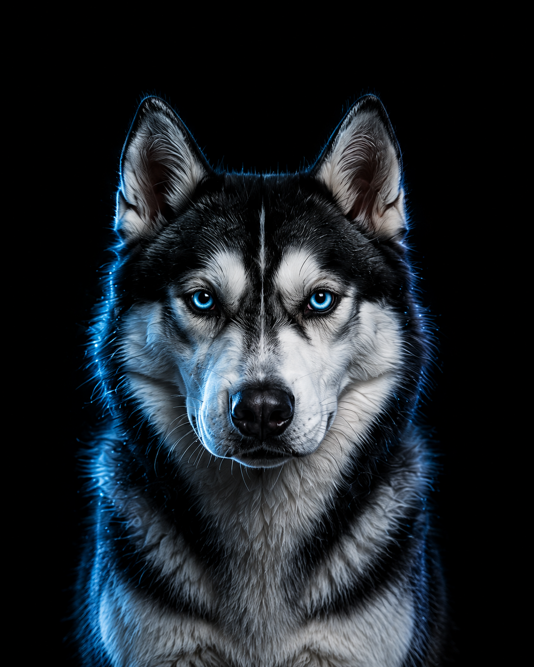 Siberian Husky portrait