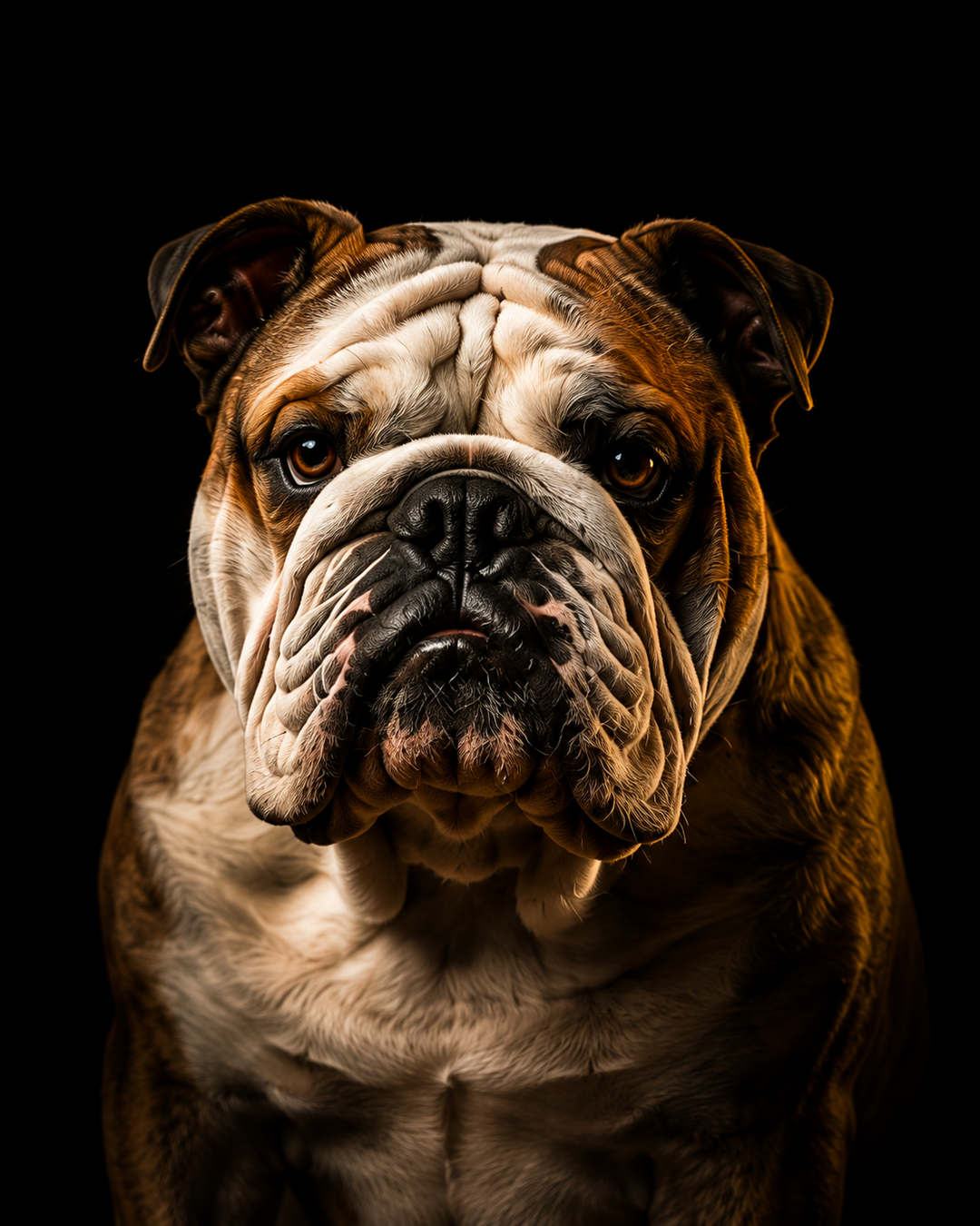 English Bulldog portrait