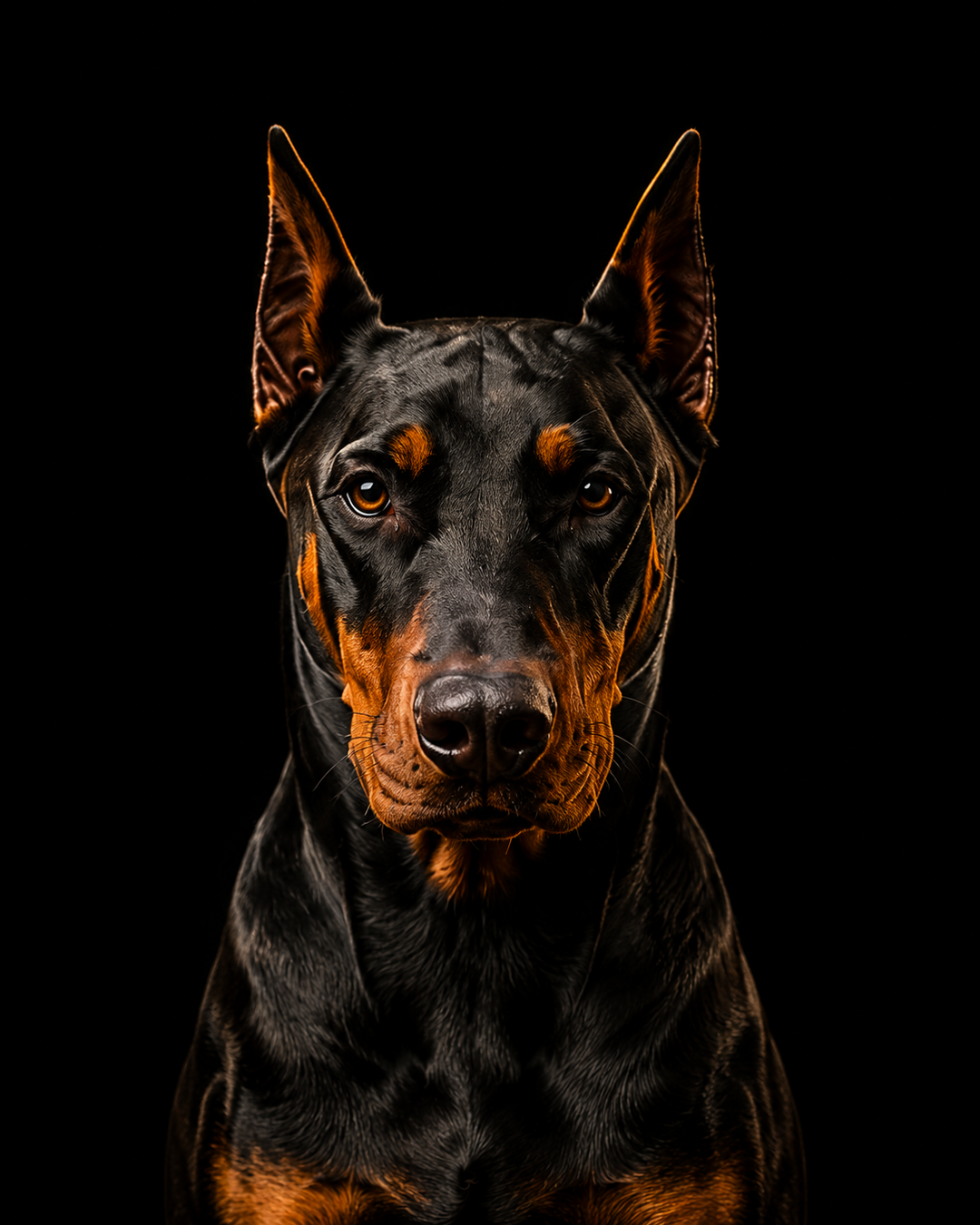 Doberman Pinscher portrait
