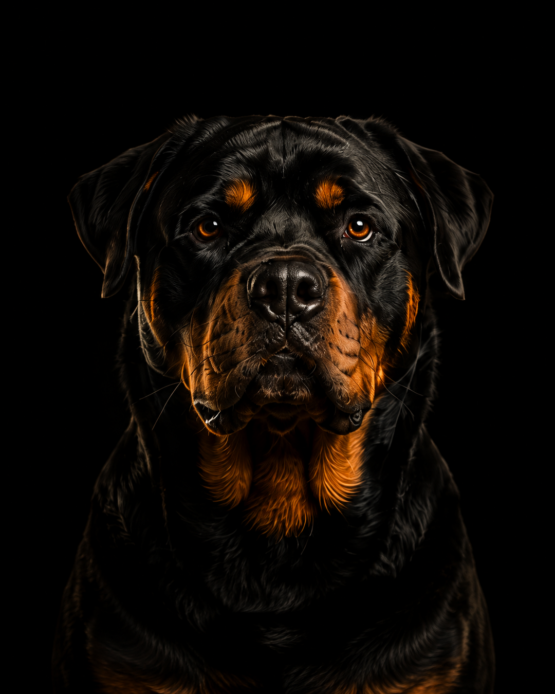 Rottweiler portrait